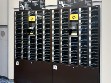 【作動品】ALPHA ロッカーシステム貴重品ボックス参考価格2,035,000円 FBSシリーズ | 日本最大手のコインロッカー専門メーカー 株式会社